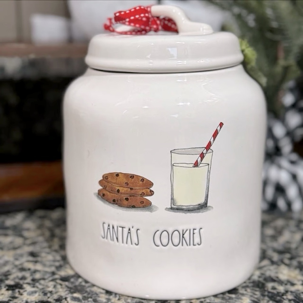 Rae Dunn Santa’s Cookies 🍪 Canister